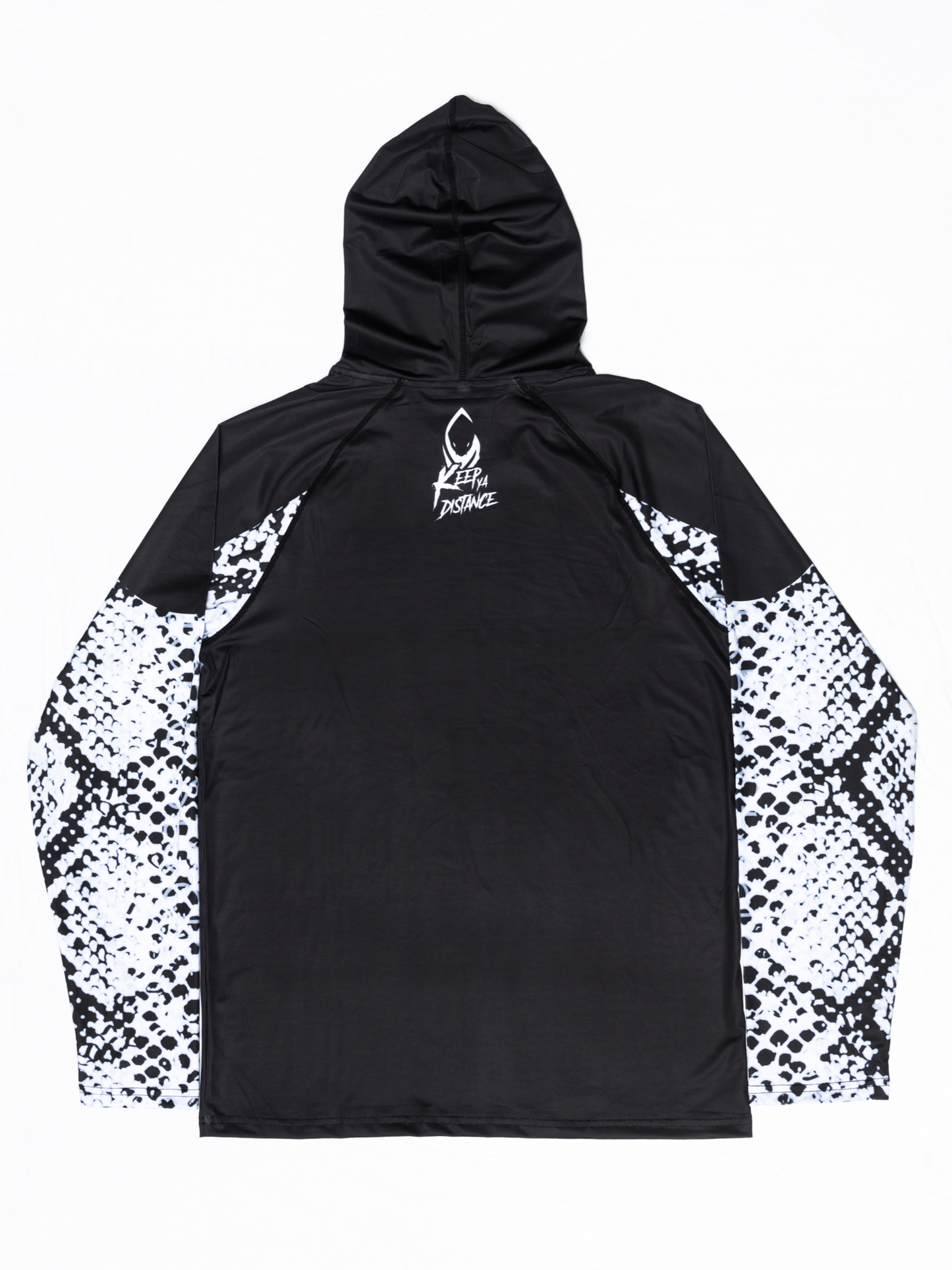 KEEP YA DISTANCE PYTHON LONG SLEEVE HOODIE TEE